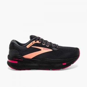 Black Women Brooks Ghost Max Road Running Shoes | KFWO08237