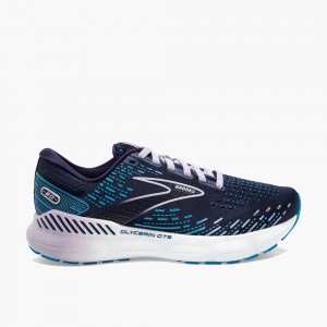 Black Women Brooks Glycerin GTS 20 Road Running Shoes | YART23710