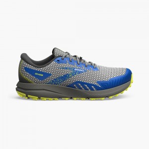 Black / Black Men Brooks Light Trail Divide 4 Trail Running Shoes | UINC91327