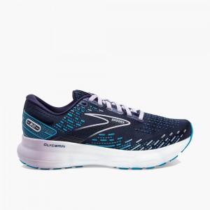 Black / Black Women Brooks Glycerin 20 Walking Shoes | SNLK08139