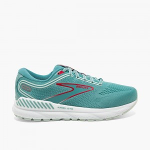 Blue / Blue Women Brooks Ariel GTS 23 Road Running Shoes | RSYP61532