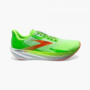 Coral / Black Men Brooks Hyperion Max Track Spikes | GORC82054