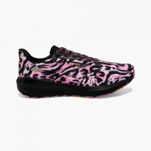 Coral / Black Women Brooks Launch GTS 10 Support Running Shoes | OELP86023