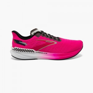 Coral / Black Women Brooks Speed Support Hyperion GTS Track Spikes | AZLI83956