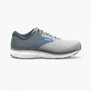 Grey / Black Women Brooks Dyad 11 Walking Shoes | DMHR51832