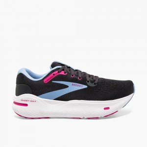 Grey / Black Women Brooks Ghost Max Walking Shoes | SGHV42975