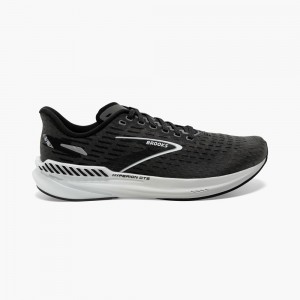 Grey / Black Women Brooks Speed Support Hyperion GTS Running Shoes | NROA59164