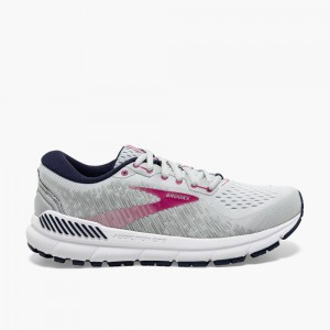 Navy / Purple Rose Women Brooks Addiction 15 Road Running Shoes | NKVH91438