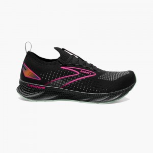 White / Black Women Brooks Levitate StealthFit 6 Road Running Shoes | NJIW63059