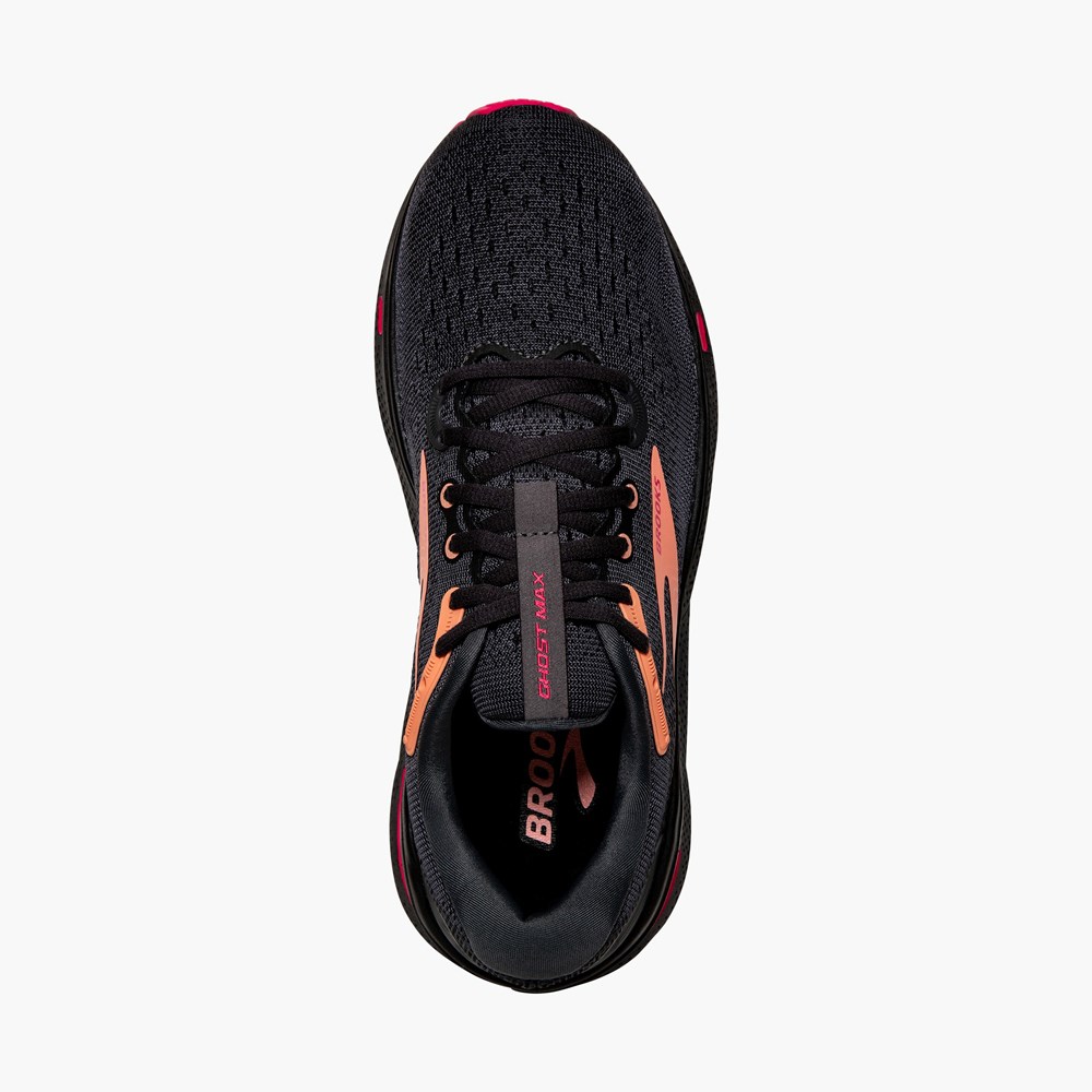 Black Women Brooks Ghost Max Road Running Shoes | KFWO08237