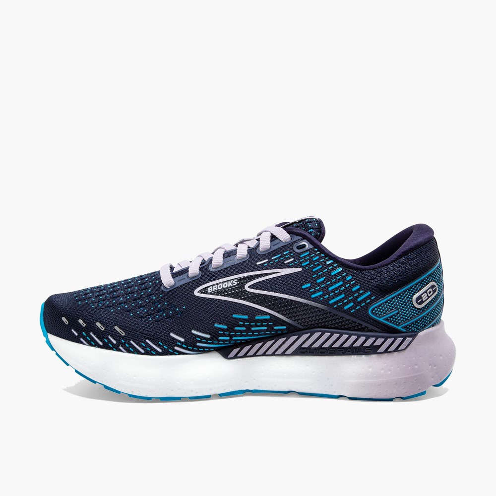 Black Women Brooks Glycerin GTS 20 Support Running Shoes | UITD68345