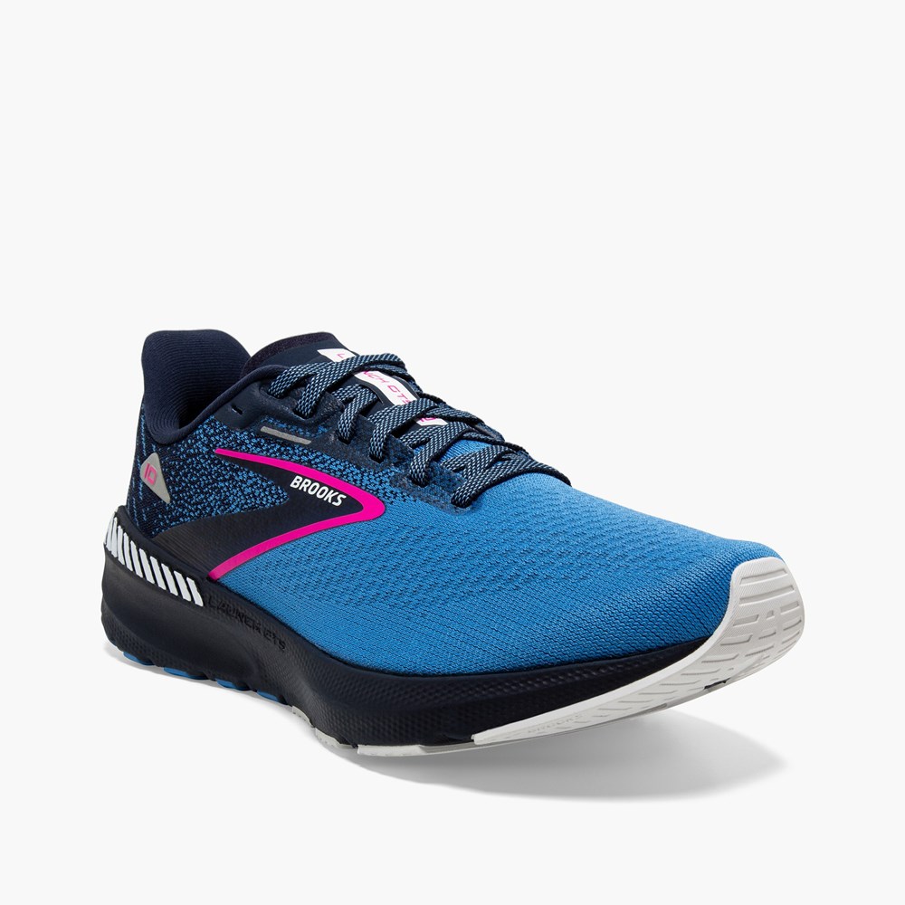 Black Women Brooks Launch GTS 10 Road Running Shoes | VFKS47069