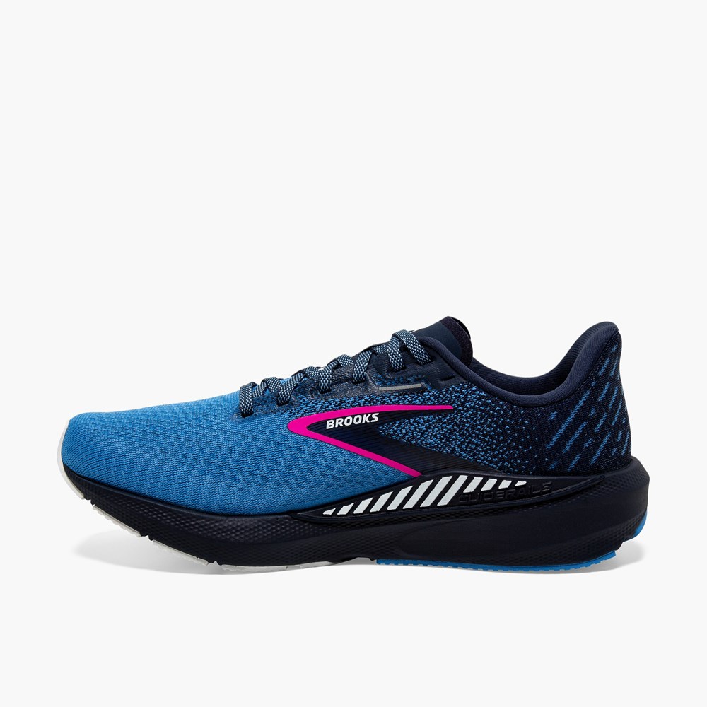 Black Women Brooks Launch GTS 10 Road Running Shoes | VFKS47069