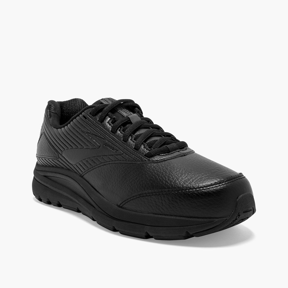 Black / Black Women Brooks Addiction Walker 2 Walking Shoes | SFRP41632