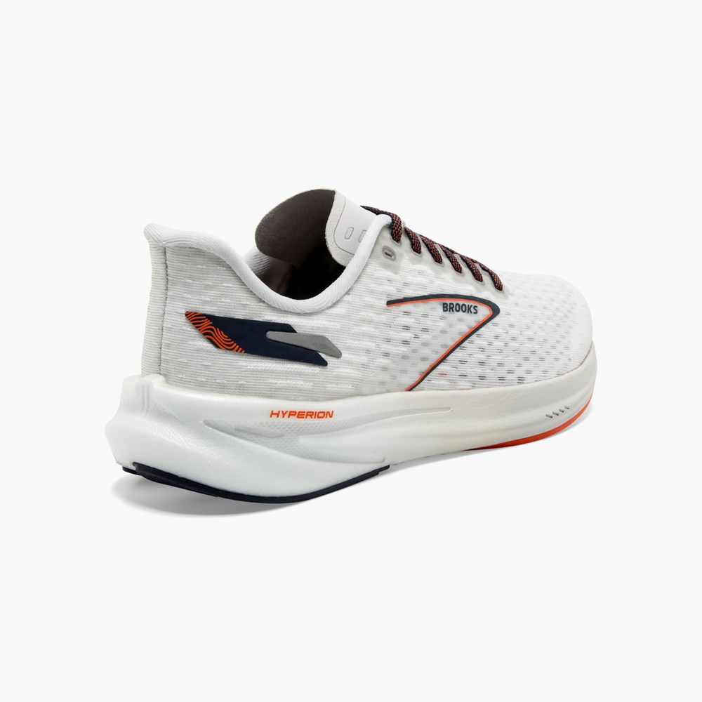 Black / Grey Men Brooks Hyperion Track Spikes | BLUC59487