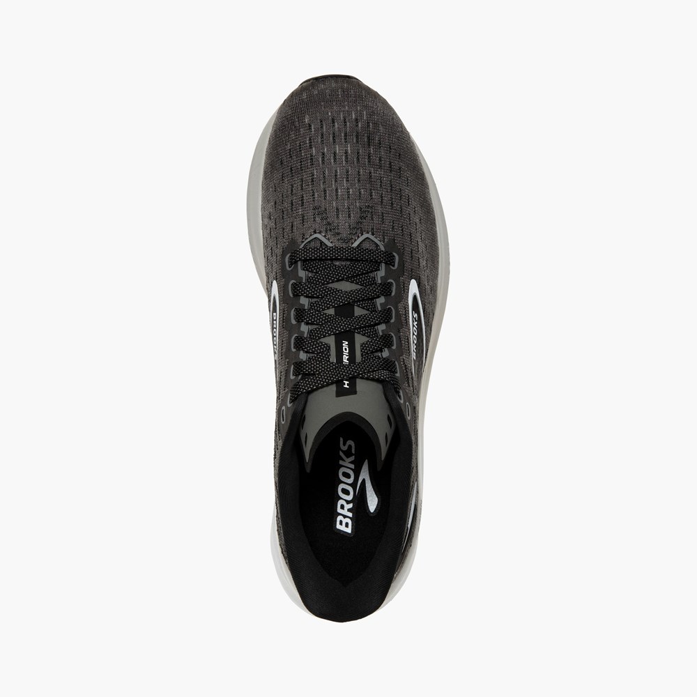 Black / Grey Women Brooks Hyperion Speed Running Shoes | MJRB56231