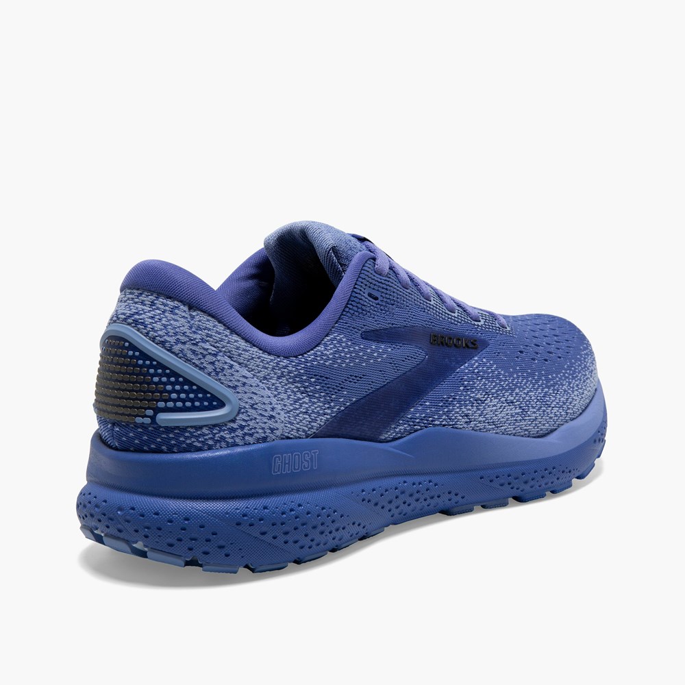 Blue Women Brooks Ghost 16 Road Running Shoes | ECBS87602