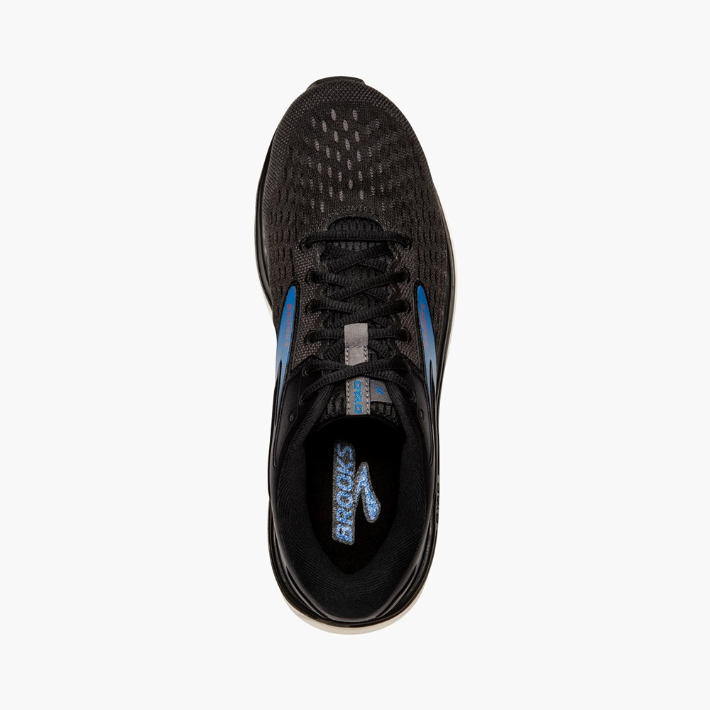 Blue / Black Men Brooks Dyad 11 Running Shoes | PVGK96053