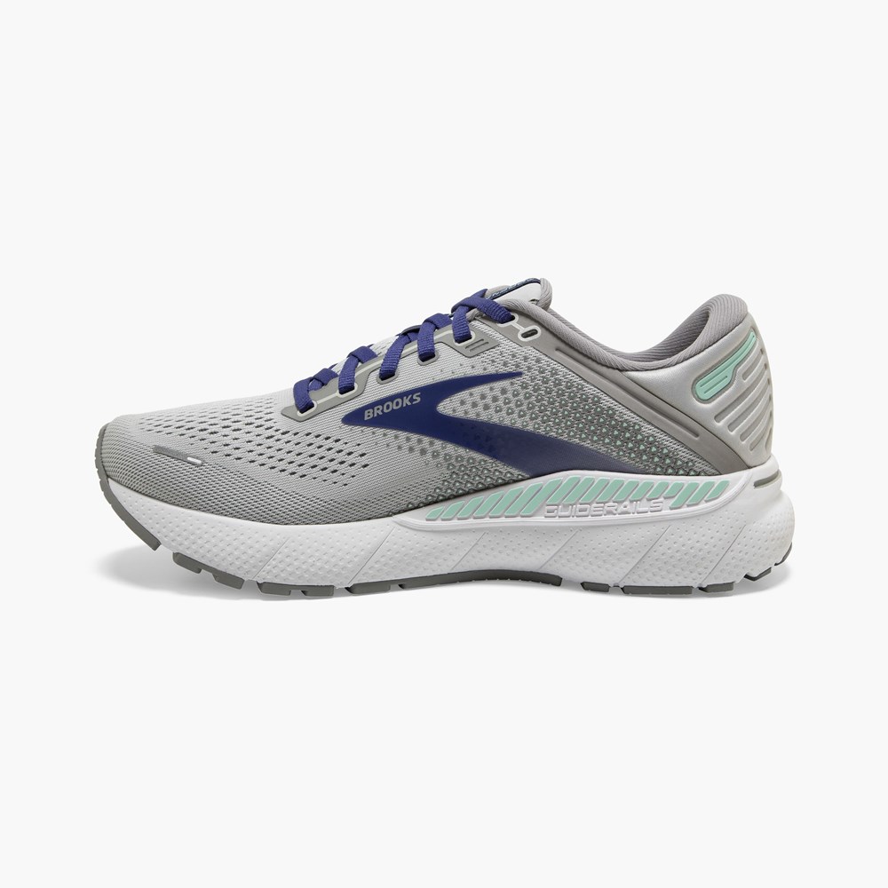 Blue / Blue Women Brooks Adrenaline GTS 22 Road Running Shoes | APRO29738