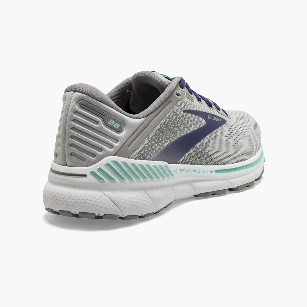 Blue / Blue Women Brooks Adrenaline GTS 22 Road Running Shoes | APRO29738