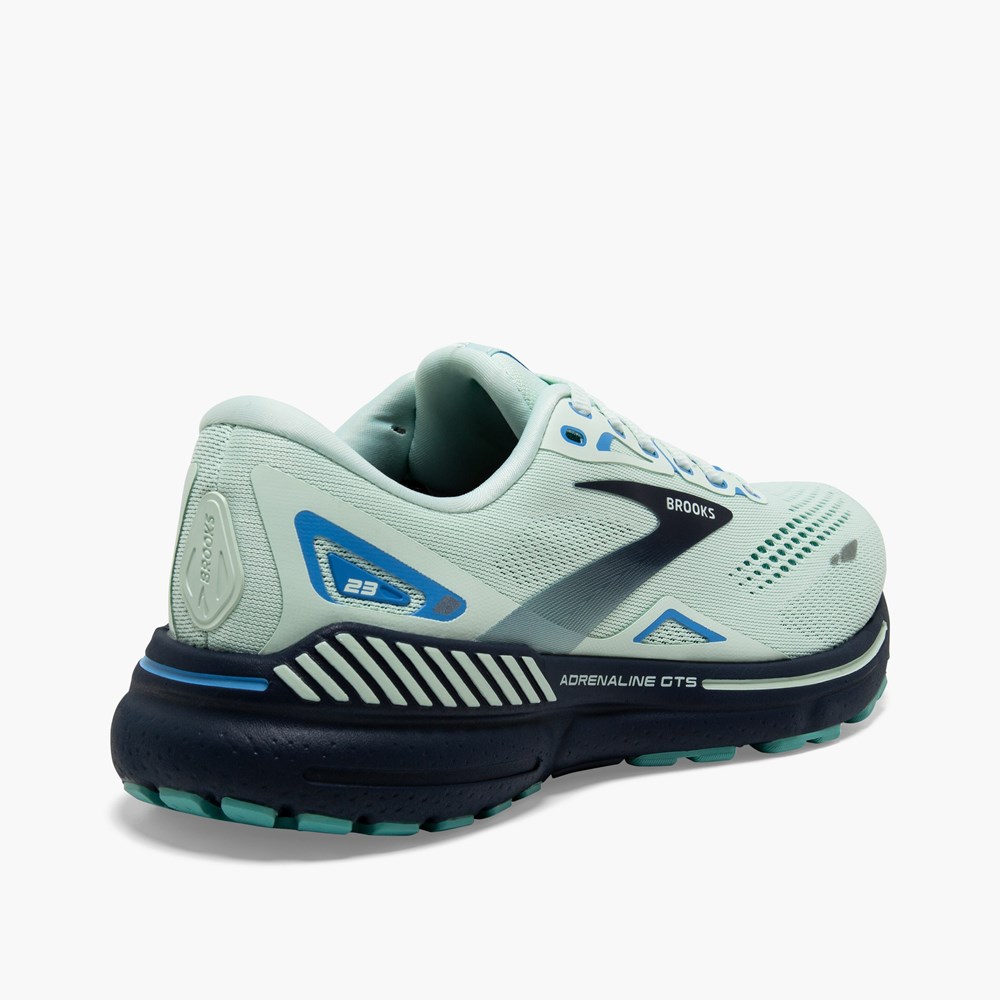 Blue / Blue Women Brooks Adrenaline GTS 23 Running Shoes | TQHM70968