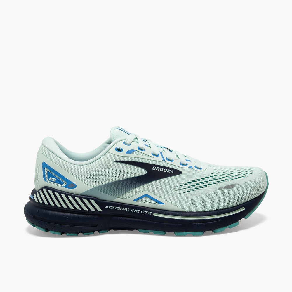 Blue / Blue Women Brooks Adrenaline GTS 23 Running Shoes | TQHM70968