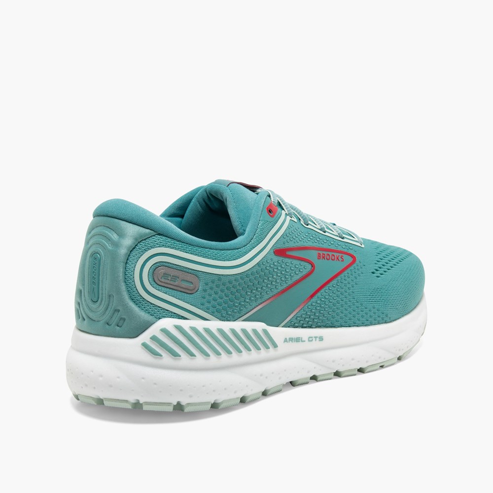 Blue / Blue Women Brooks Ariel GTS 23 Road Running Shoes | RSYP61532