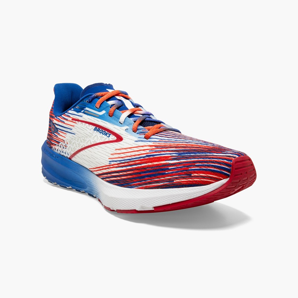 Blue / Blue Women Brooks Launch 10 Road Running Shoes | PLFV01695