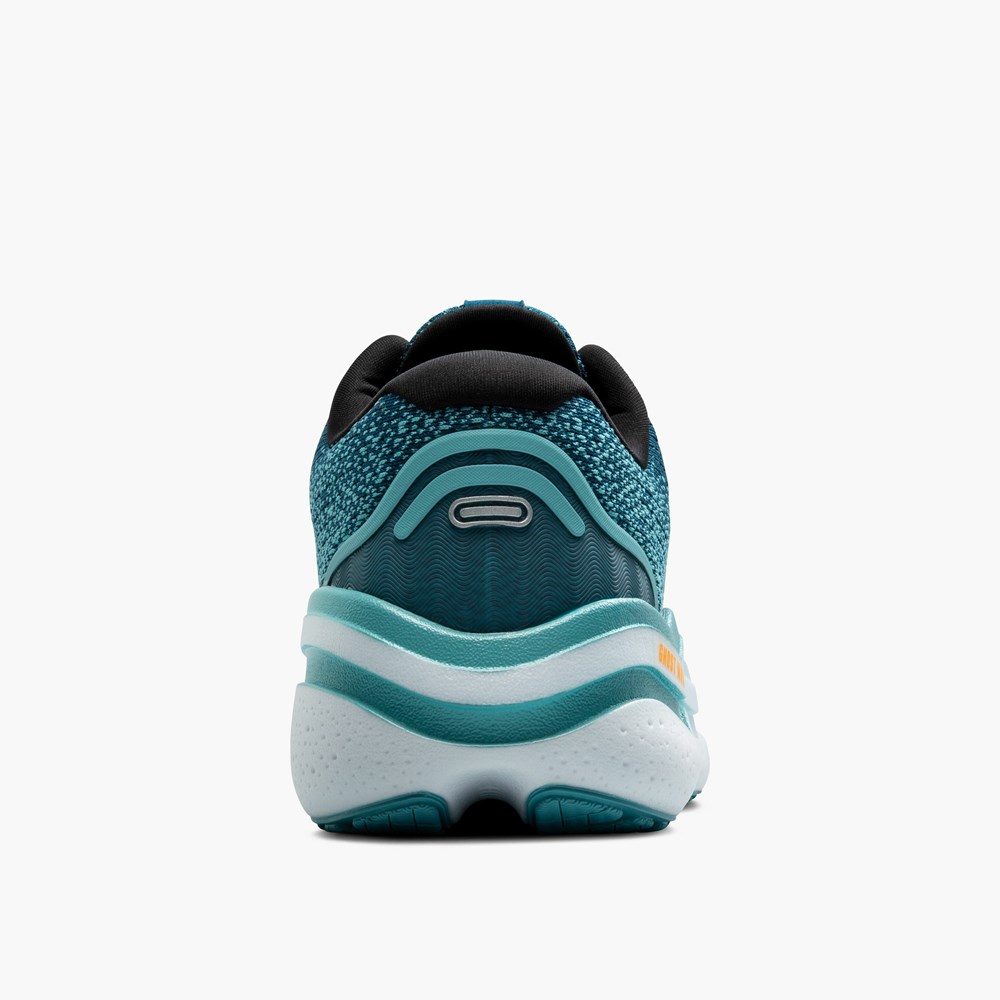 Blue / Light Turquoise / Orange Men Brooks Ghost Max 2 Walking Shoes | OHCF04197