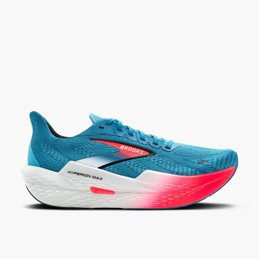 Blue / Pink / Black Women Brooks Hyperion Max 2 Running Shoes | TNKO15320