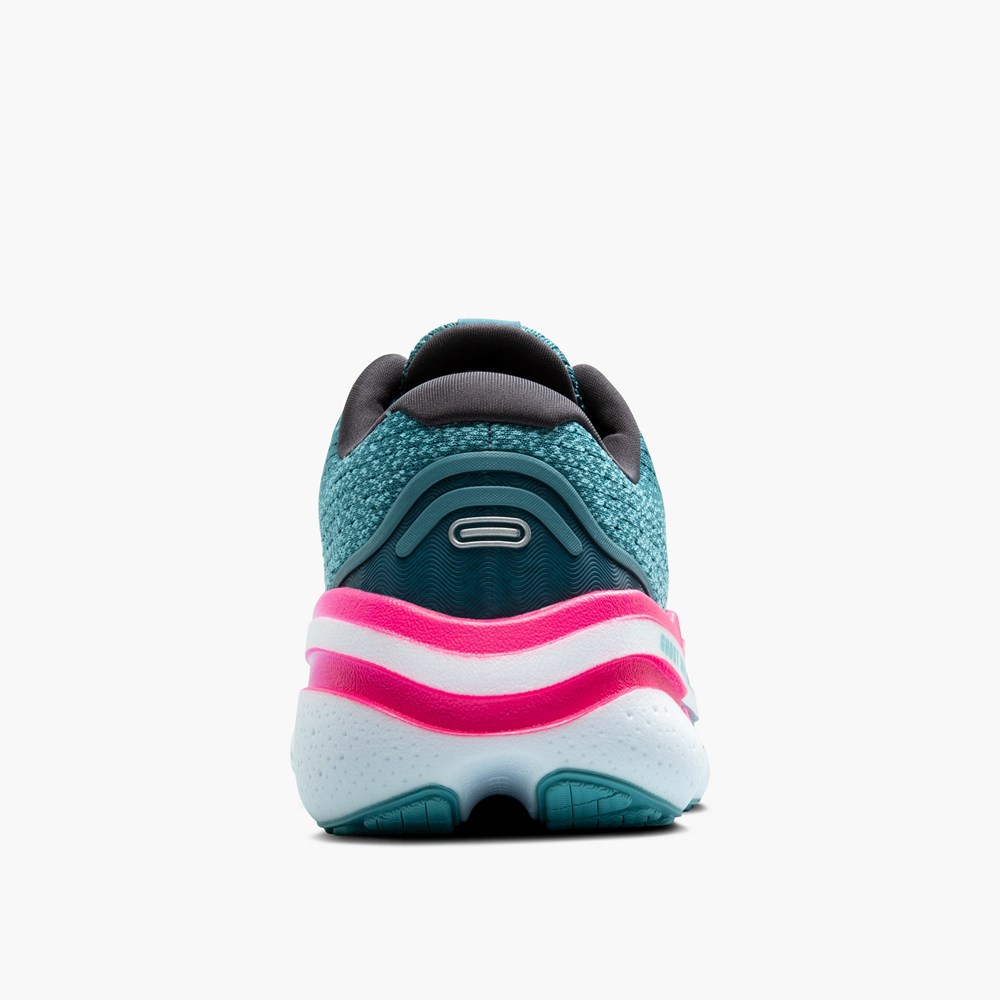 Blue / Pink / Light Turquoise Women Brooks Ghost Max 2 Road Running Shoes | ABMZ13640