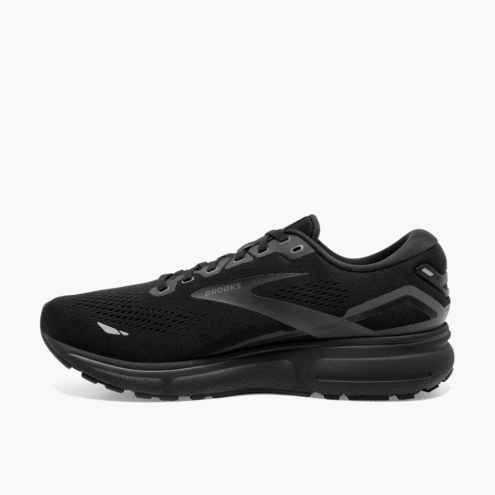 Grey Men Brooks Ghost 15 Walking Shoes | QZPN65397