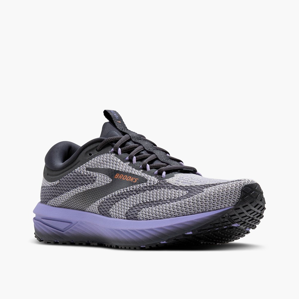 Lavender Women Brooks Revel 7 Road Running Shoes | DYXK94273