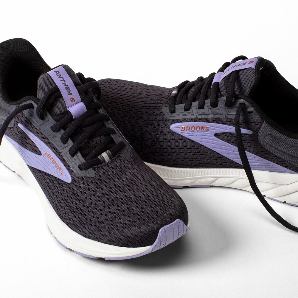 Lavender / Copper Women Brooks Anthem 6 Road Running Shoes | HPXC02579