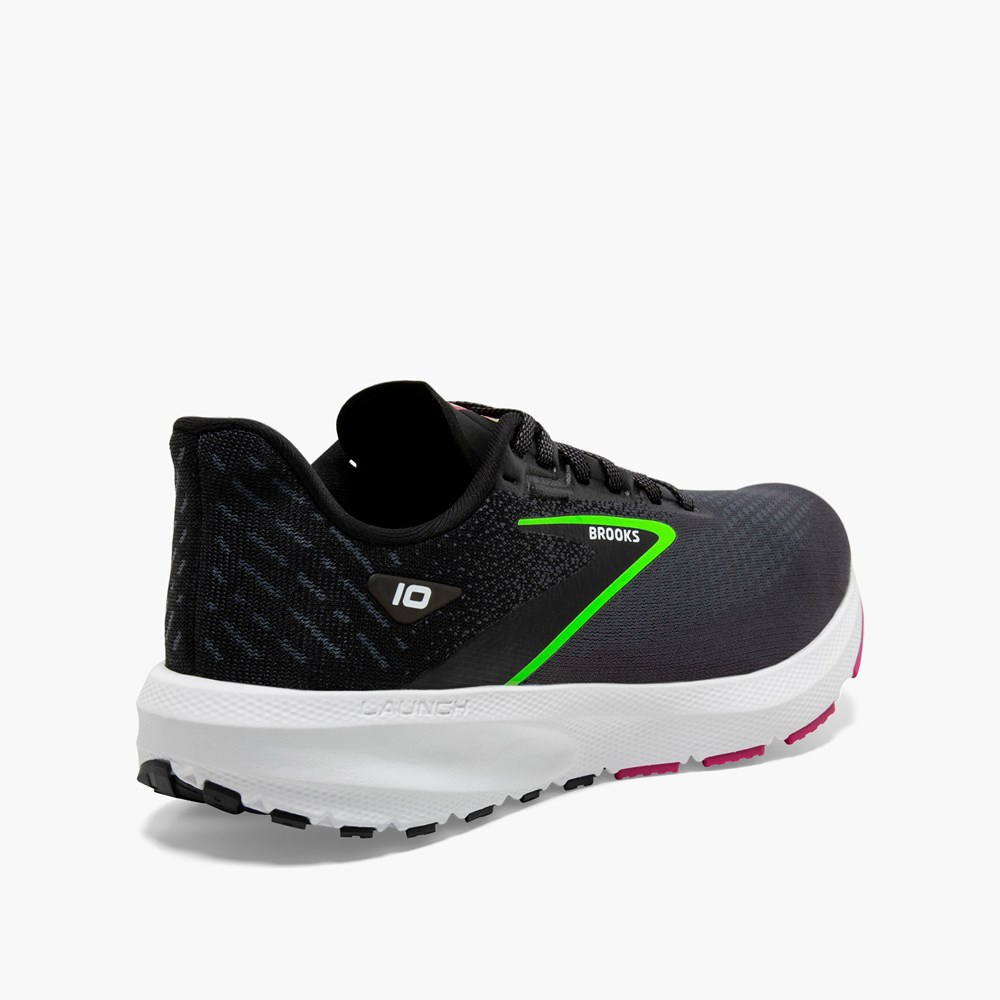 White Women Brooks Launch 10 Road Running Shoes | ULPD08721