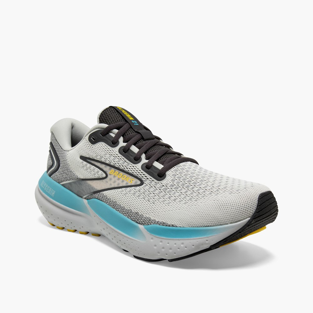 Yellow Men Brooks Glycerin 21 Running Shoes | YMLB82137